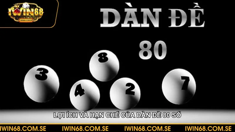 Dàn đề 80 gần như bao phủ toàn bộ số nhưng vẫn tồn tại nhược điểm