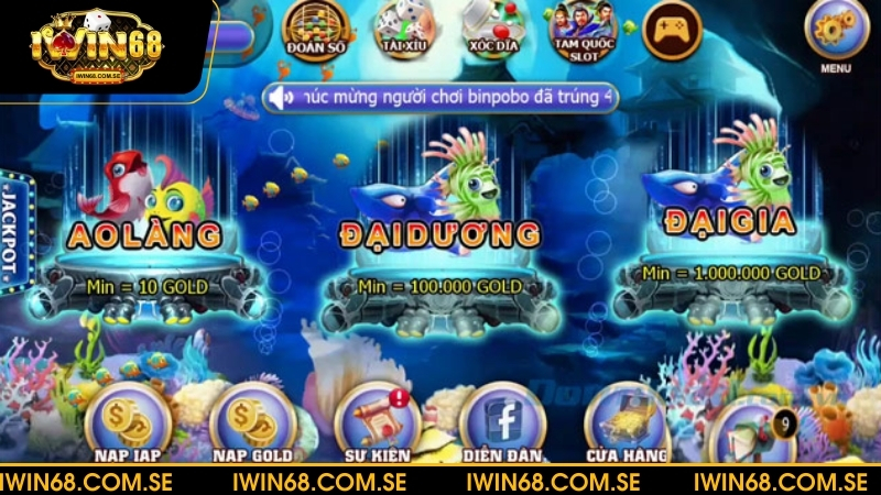 Tựa game Bắn cá Tiên với cách chơi hấp dẫn và cuốn hút thành viên
